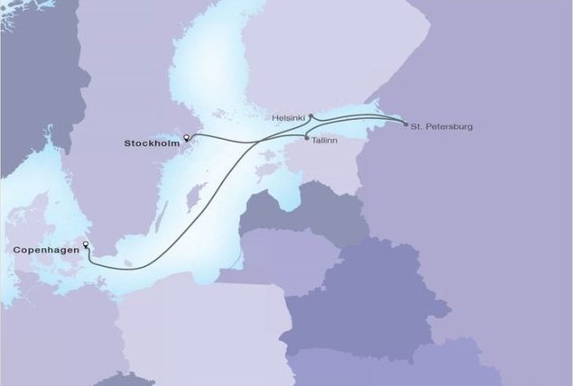 29 June 2019- Seabourn Map